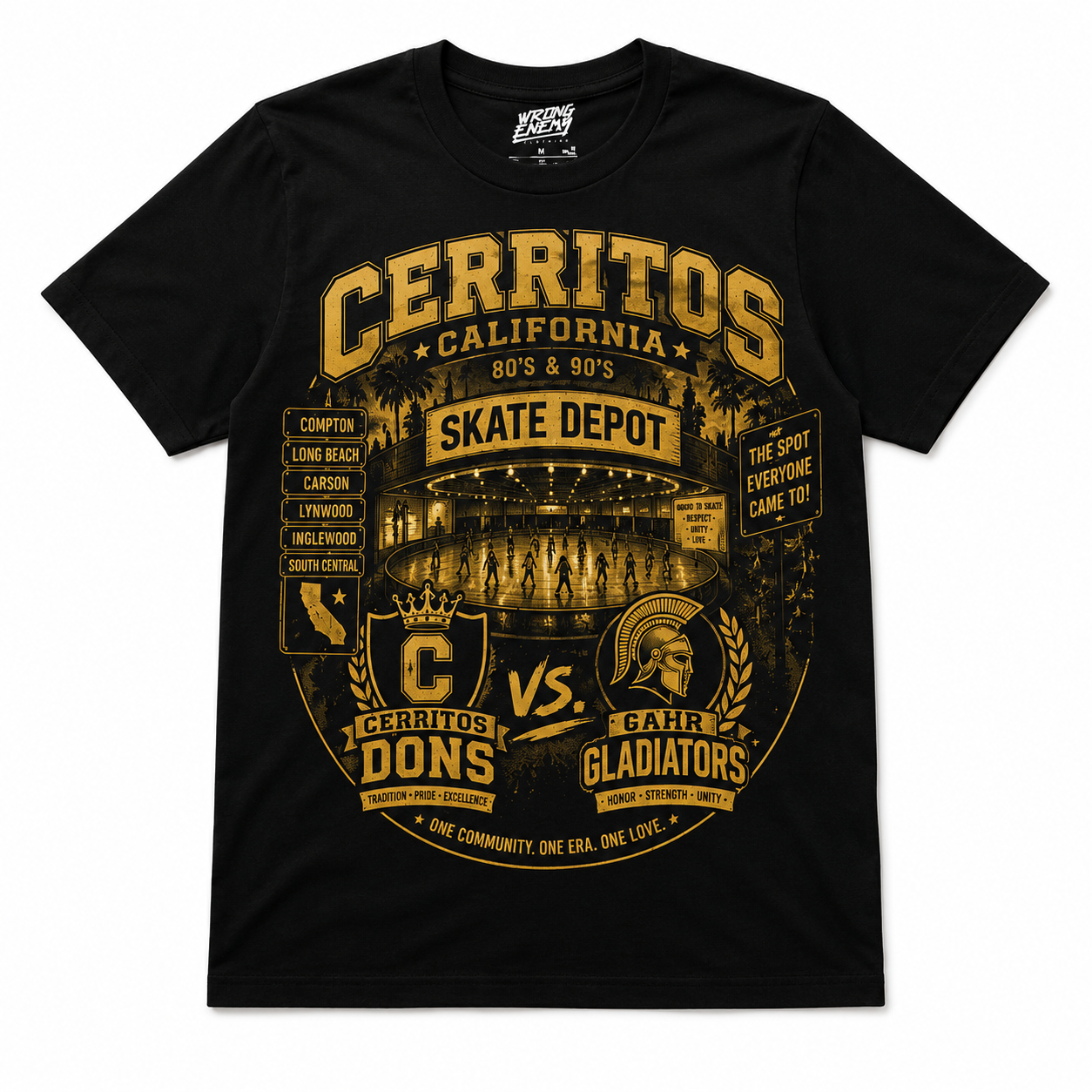 Cerritos California 80's & 90's History Tee