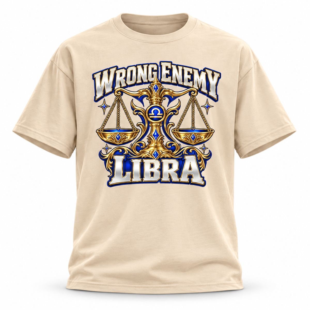 Wrong Enemy Libra Zodiac T-shirt