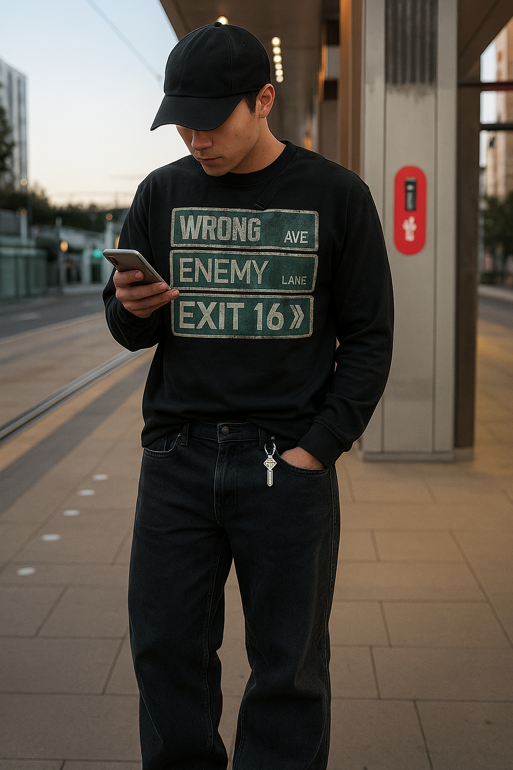 Wrong Avenue long sleeve