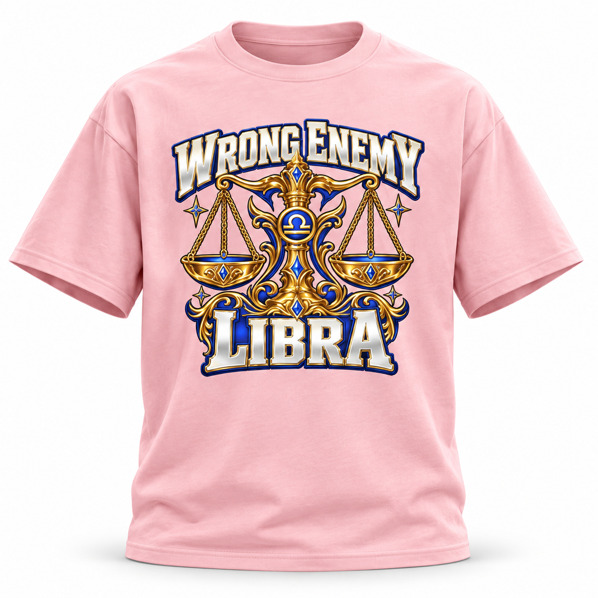 Wrong Enemy Libra Zodiac T-shirt