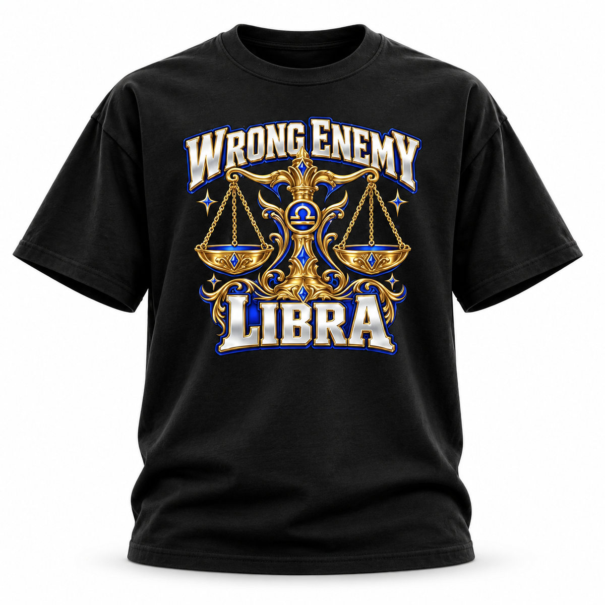 Wrong Enemy Libra Zodiac T-shirt