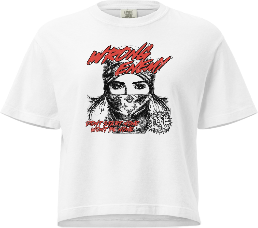 Mystery Woman  crop tops