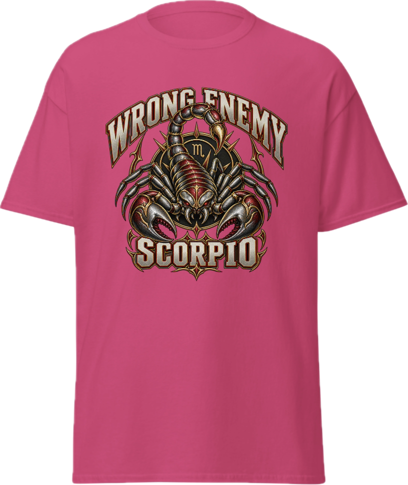 WRONG ENEMY SCORPIO TSHIRTS