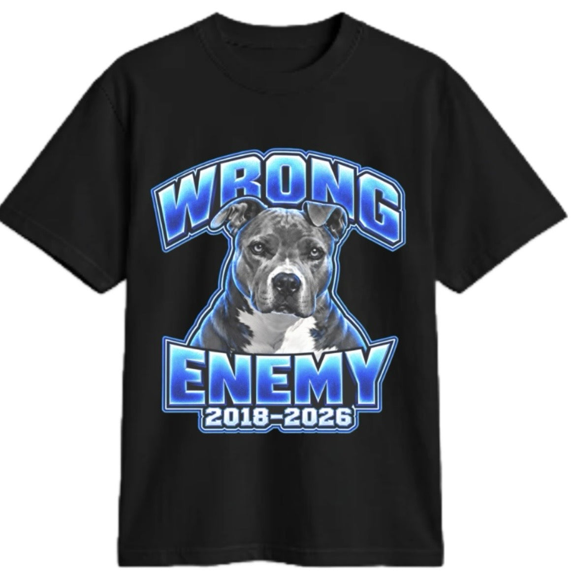 Wrong Enemy LA LA Memorial Tee — 2018–2026 💙